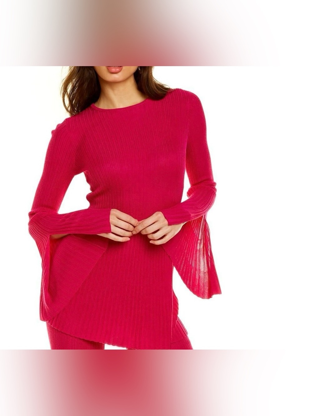 Cult Gaia SET Kasia Top (S) & Dahlia Pants (xs) Bloom fuchsia / magenta - Picture 11 of 13